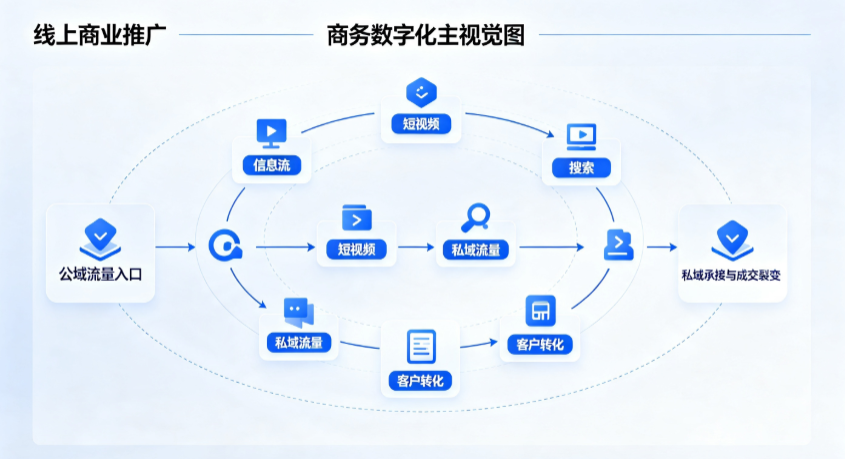 措勤县线上商业推广怎么做？全域流量闭环搭建与低成本转化实战指南